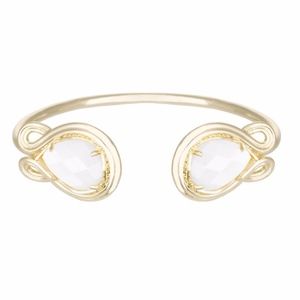 Kendra Scott Andy Cuff Bracelet in White